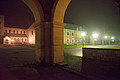 Benediktinerkloster Huysburg bei Nacht (Foto © Claus G. Riedel)