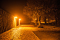 Benediktinerkloster Huysburg bei Nacht (Foto © Claus G. Riedel)